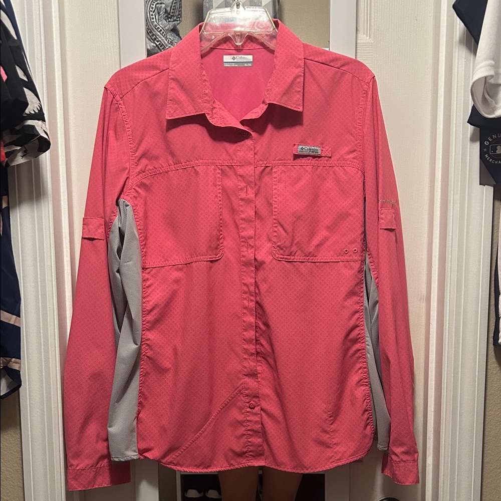 Columbia pink and Gray PFG